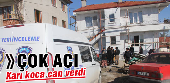 Karı koca can verdiler