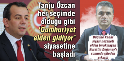 Tanju Özcan, Doğanay'ı çileden çıkartmayı başardı