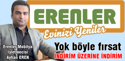 Erenler Mobilyadan indirim üzerine indirim
