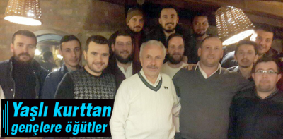 Yaşlı kurt tecrübelerini paylaştı