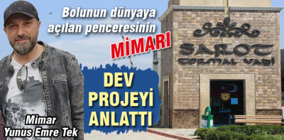 Dev projenin mimarı konuştu