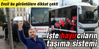 Adem Evcil hayırcıların taşıma sistemine dikkat çekti