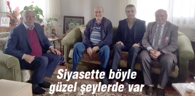 İşte siyasetin güzel yüzü