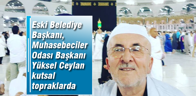 CHP'li başkan kutsal topraklarda