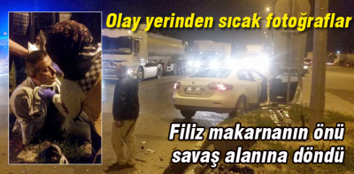 Filiz makarna önü savaş alanına döndü