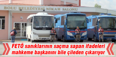 Çatı sanıklarının ifadeleri