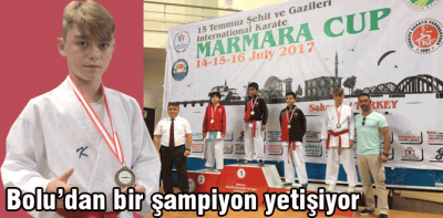 Bolu'da bir şampiyon yetişiyor