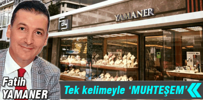 Yamaner'den muhteşem mağaza