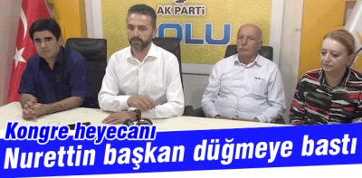 Doğanay kongre sürecini duyurdu