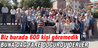 600 diyorlardı 80 kişi geldi