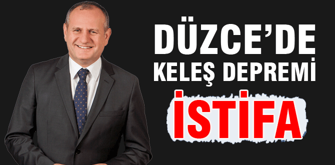 Düzce'de Mehmet Keleş depremi