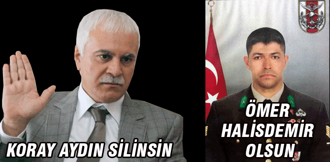 Koray Aydın ismi kaldırılsın