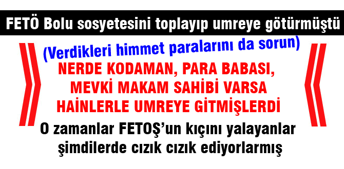 Sosyete umresine kimler katılmıştı