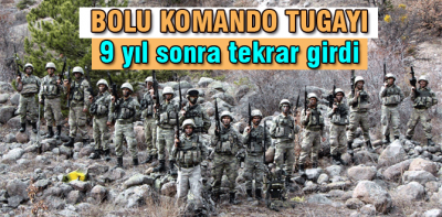 Komandolarımız 9 yıl aradan sonra girdi