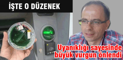 Bolu esnafın uyanıklığı vurgunu önledi