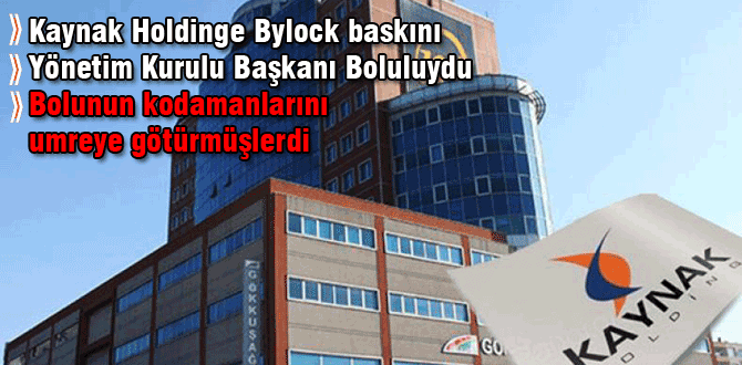 Kaynak Holding ve Bolu bağlantısı