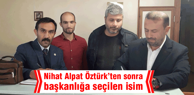Öztürk'ten boşalan koltuğa o seçildi