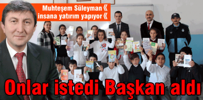 Çocuklar istedi başkan aldı