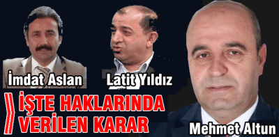 Tehdit ve şantaj iddiasında karar açıklandı