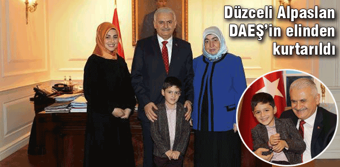 Düzceli çocuk DEAŞ'tan kurtarıldı