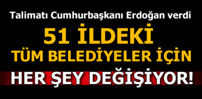 Yerel sistem de değişiyor