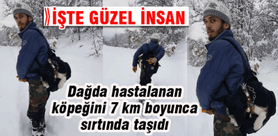 İşte böyle güzel insanlarda var