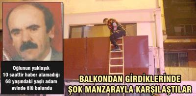 Eve girdiklerinde şok manzarayla karşılaştılar