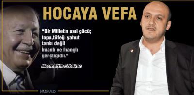 MÜSİAD'dan hocaya vefa