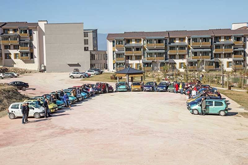 Twingo Club TR üyeleri Narven Termal Kasaba'da bir araya geldi