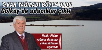 Hakkı Fidan, "Yağmur duasına çıkacağız"