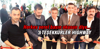 Herkes yerel gazete okusun diye