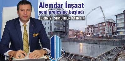 Alemdar inşaat yeni projenin startını verdi