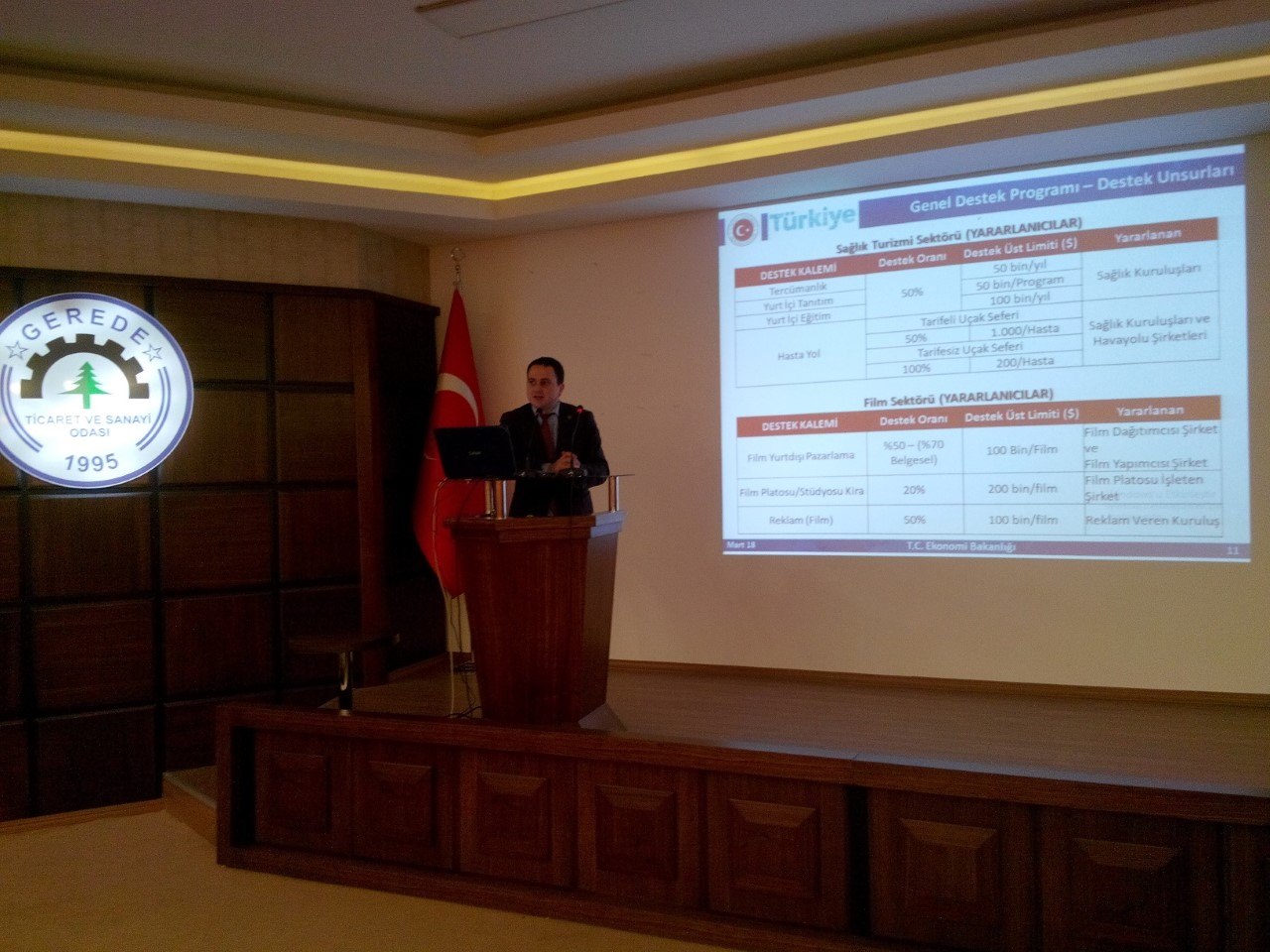 Gerede'de dış ticaret eğitim semineri gerçekleştirildi