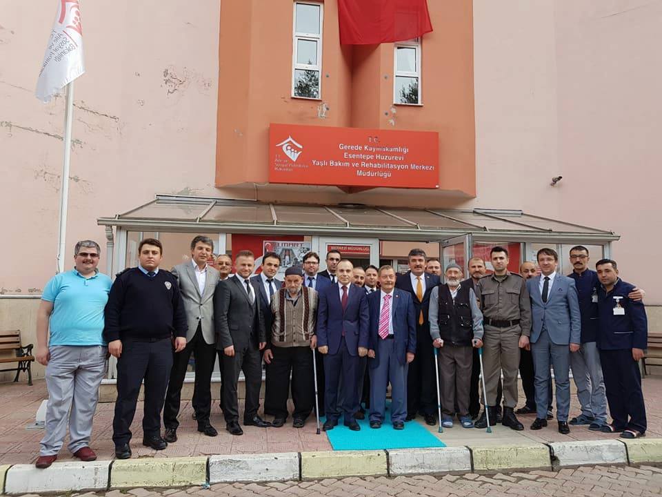 Gerede Belediyesi büyüklerini unutmadı