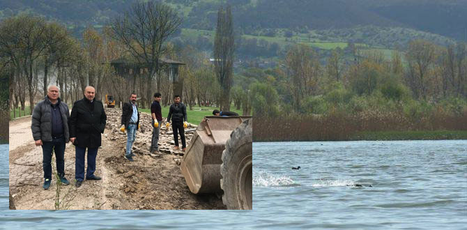 Yeniçağa Kuş Cenneti yaza hazırlanıyor