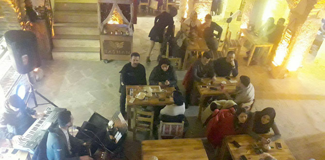Karadeniz eğlencesinin adresi Taşhan Cafe