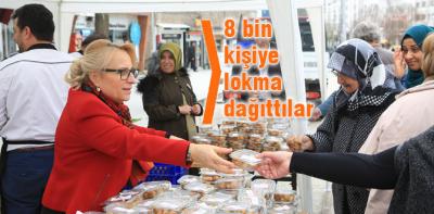 Belediye'den 8 bin kişilik kandil lokması