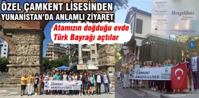 Çamkent Lisesi öğrencileri müdürü ziyaret etti