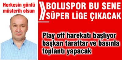 Çarıkçı'dan play off açıklaması