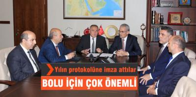 Belediye çok önemli protokole imza attı