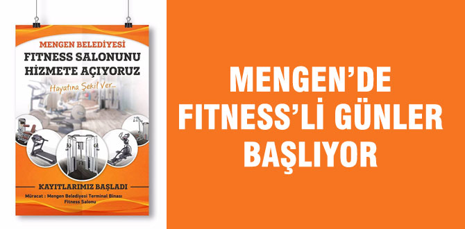 Fitness Salonu kayıt almaya başladı