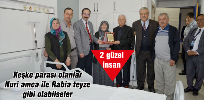 İşte Bolu'dan 2 güzel insan