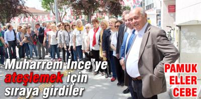 CHP'den İnce'nin seçim kampanyasına bağış