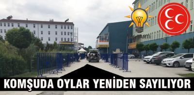 Düzce'de oylar yeniden sayılıyor