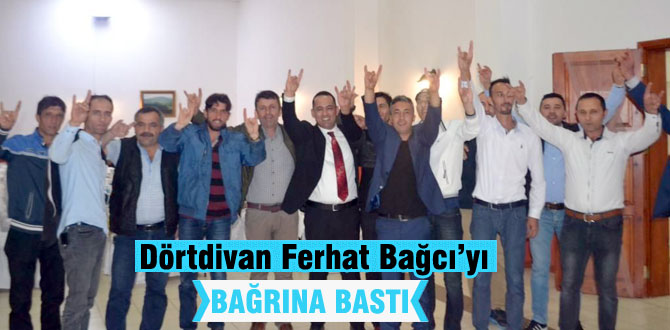 Bağcı Dörtdivan'da gövde gösterisi yaptı