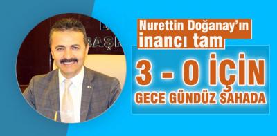 Doğanay 3-0 dedi 