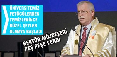 Rektör'den yeni yatırım müjdeleri