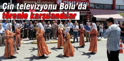 Çin CCTV Mengen'de coşkuyla karşılandı