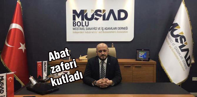 Abat'tan kutlama mesajı