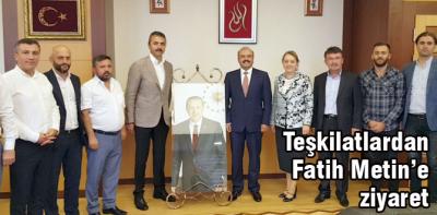 AK Parti Teşkilatları Metin'i ziyaret etti